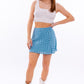 Bias Cut Mini Skirt