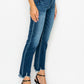 PLUS SIZE - HIGH RISE DOUBLE WAIST BAND JEANS