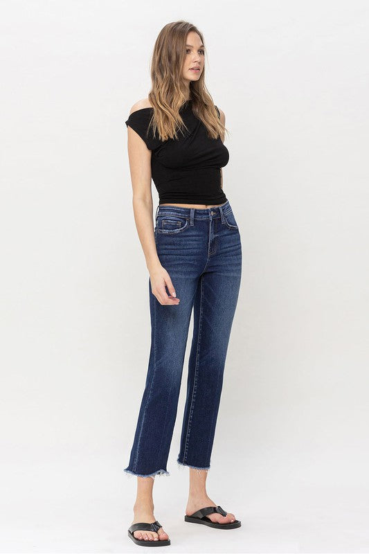 High Rise Regular Straight Jean