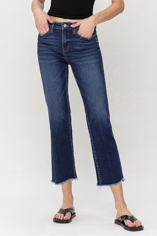 High Rise Regular Straight Jean