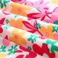 Multicolor Smocked Bodice Ruffle Trim Floral Short Dress