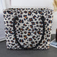 Leopard Waterproof Canvas Toiletry Bag