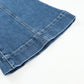 Blue Dark Wash High Waisted Bell Bottom Jeans for Women