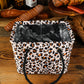 Leopard Waterproof Canvas Toiletry Bag