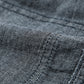 Dark Blue Casual  Frayed Pocketed Denim Shorts