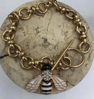 Bumblebee necklace custom made jewelry